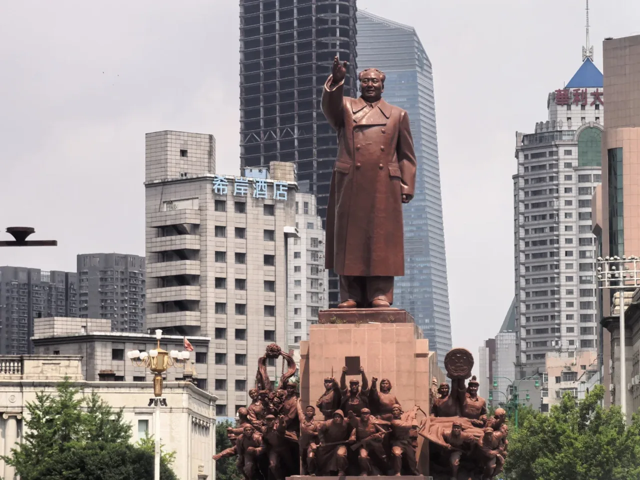 沈阳中山广场实景