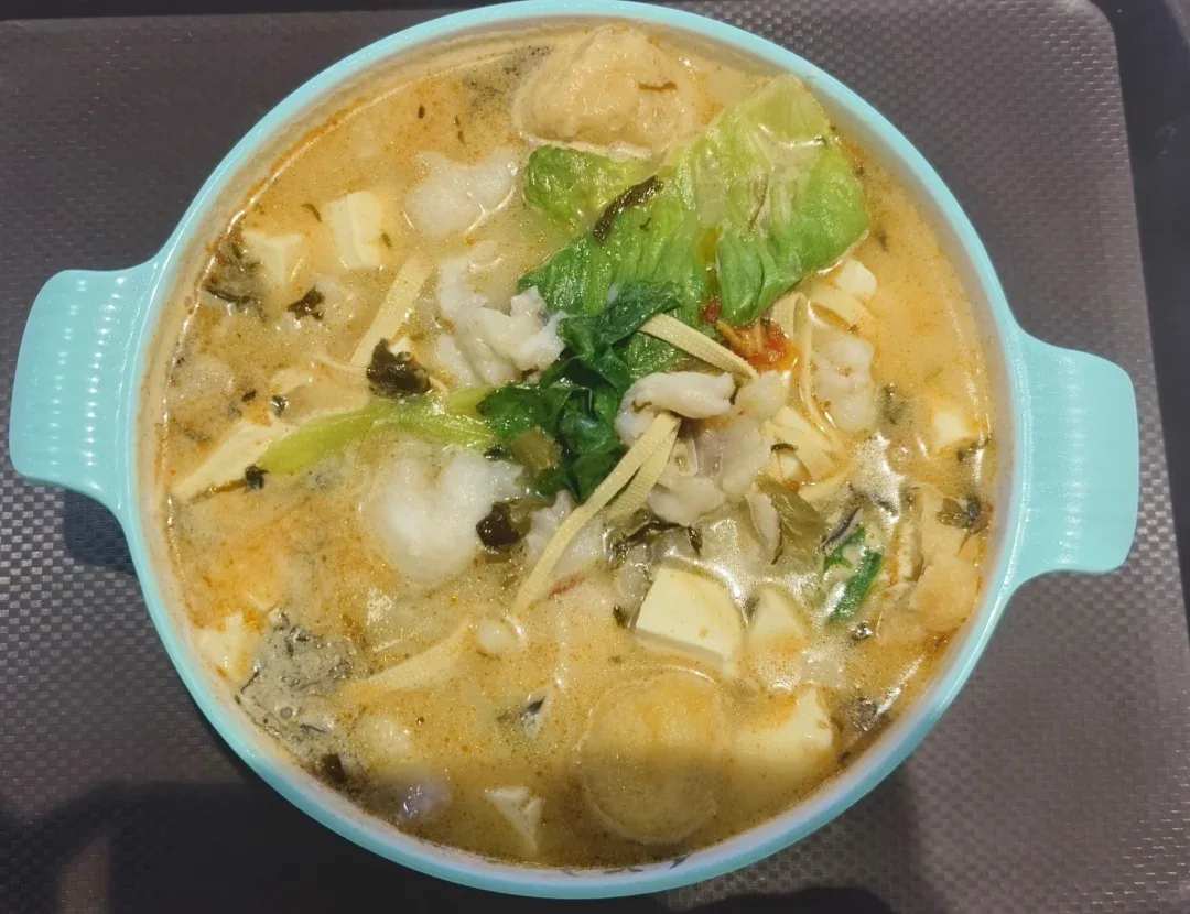 中山大学东校园食堂菜品实拍
