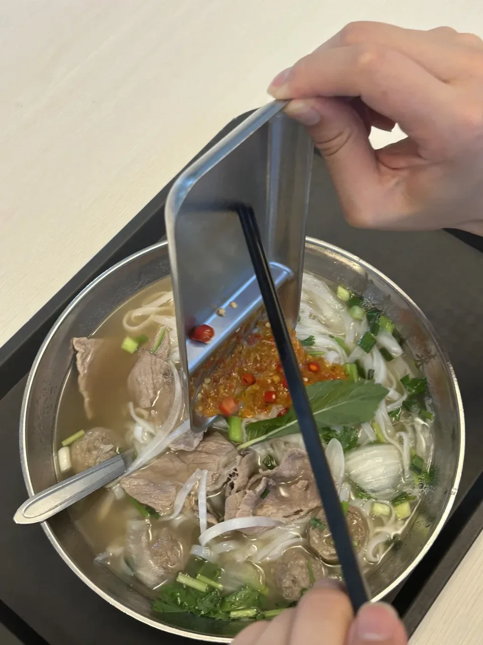 华南理工大学食堂米粉实景